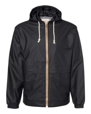 79699_f_fm Unisex Vintage Hooded Rain Jacket